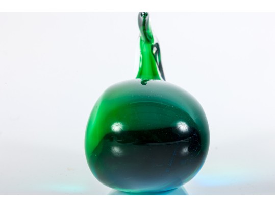 Oggetti Art Glass Whale & Joe Rice Art Glass Pen Holder