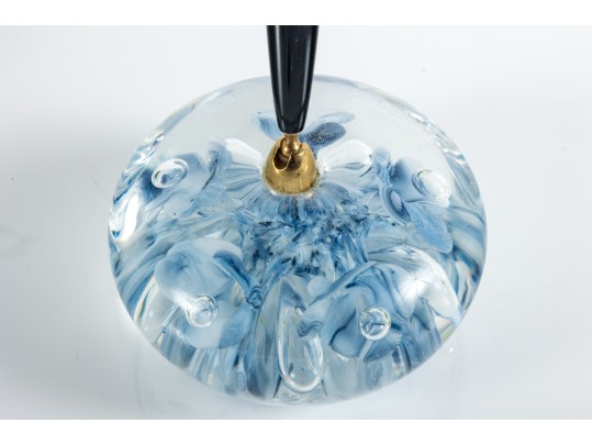 Oggetti Art Glass Whale & Joe Rice Art Glass Pen Holder