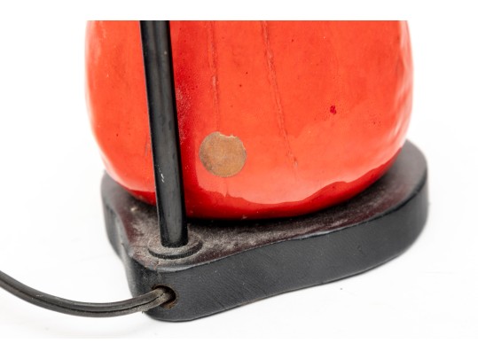 Mid-Century Modern Abbot Monk Ceramic Lamp, 1950's Italy