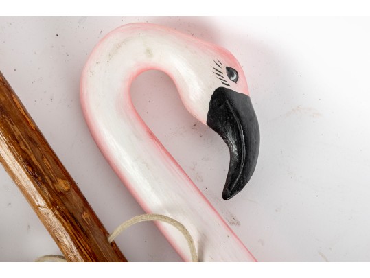 Collection Of Seven Vintage Woodcraft Canes