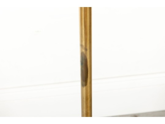 Mid Century Koch & Lowy Brass Reading Floor Lamps