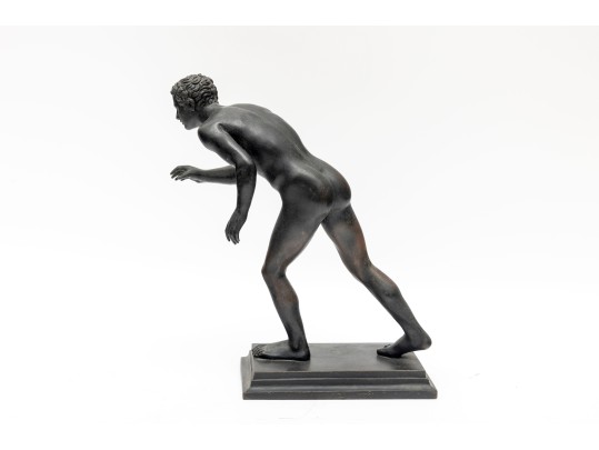 Reproduction Olympic Runner Bronze Grand Tour Sculpture