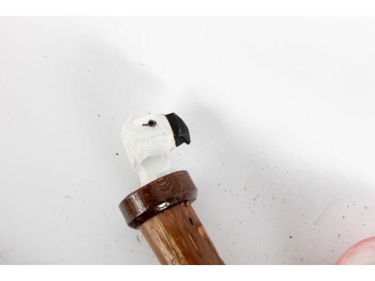 Collection Of Seven Vintage Woodcraft Canes