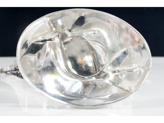 Vintage Paden City Glass Company Crystal Rooster