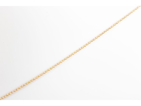14K And Petite Diamond Pendant Necklace