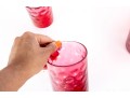 Cranberry Depression Glass Tumblers