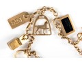 14K Gold Charm Bracelet 