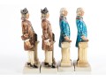 Masonic Statesmen 1957 George Washington & Ben Franklin Figurines 