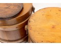 Set Of Antique Wood Firkins