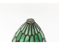 Tiffany Style Green Art Glass Lamp