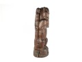 Antique Wood-Carved Horse Rider Totem