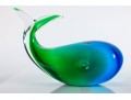 Oggetti Art Glass Whale & Joe Rice Art Glass Pen Holder