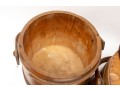 Set Of Antique Wood Firkins