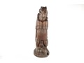 Antique Wood-Carved Horse Rider Totem