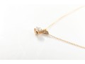 14K And Petite Diamond Pendant Necklace