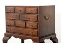 1960's Hickory Chair Company Mahogany English Silver Chest Of Drawers 