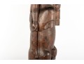 Antique Wood-Carved Horse Rider Totem