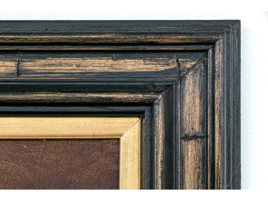 Alfred Sussi (American, 1931-2013) Painting On Board, Bust Of A Woman