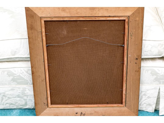 Alfred Sussi (American, 1931-2013) Painting On Board, Bust Of A Woman