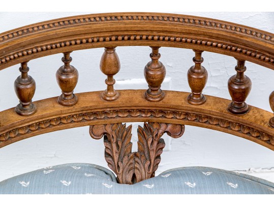 Adorable Vintage Carved Vanity Chair