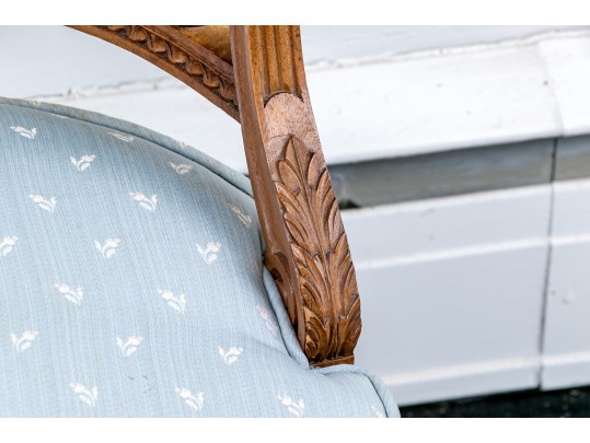 Adorable Vintage Carved Vanity Chair