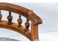 Adorable Vintage Carved Vanity Chair