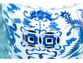 Traditional Chinese Blue And White Porcelain Garden Stool