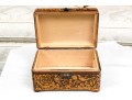 Vintage Quality Carved And Finished Wooden Jewelry Casket