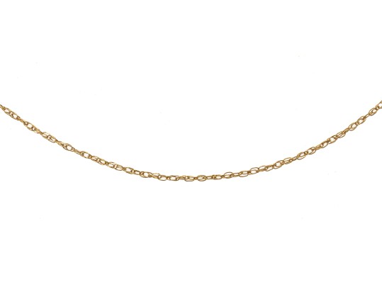 14K Yellow Gold Double-Link Chain Necklace
