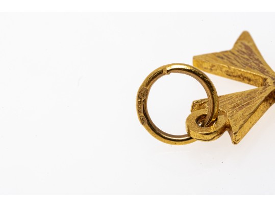 18k Yellow Gold Handsome Maltese Cross