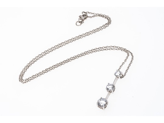 Sterling Silver And Cubic Zirconia Jewelry