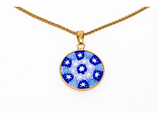 Collection Of Five Various Sterling Pendant Necklaces