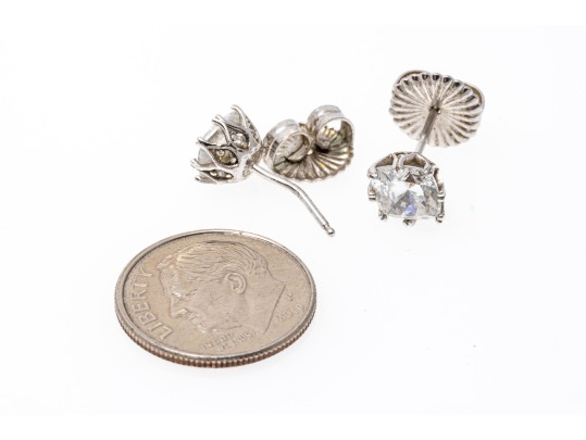 Sterling Silver And Cubic Zirconia Jewelry
