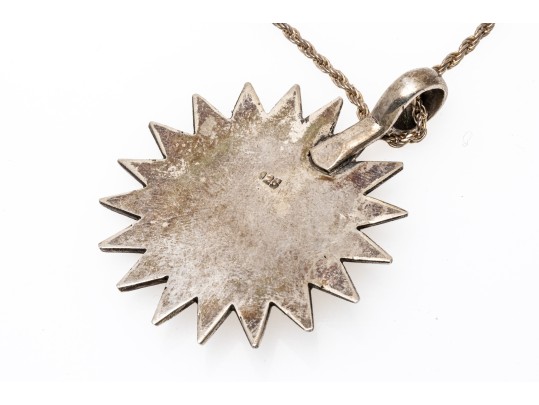 Collection Of Five Various Sterling Pendant Necklaces