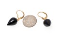 Lively 14K Black Onyx Drop Earrings