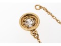 14k Yellow Gold Beautiful Drop Pendant Brilliant Diamond Earring Jackets, App. 0.34 TCW