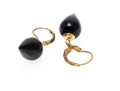 Lively 14K Black Onyx Drop Earrings