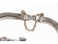 Geneva 14K, Platinum And Diamond Set Mechaincal Watch