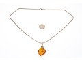 Collection Of Five Various Sterling Pendant Necklaces
