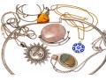 Collection Of Five Various Sterling Pendant Necklaces