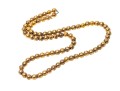 14k Yellow Gold Simple 5.75mm Bead Necklace