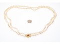14K Double Stranded Pearl Necklace