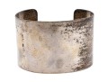 Sterling Silver Impactful Ultra-wide Contemporary Cuff Style Bracelet