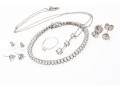 Sterling Silver And Cubic Zirconia Jewelry