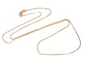 14k Yellow Gold Box Chain, 18