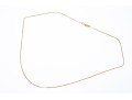 14k Yellow Gold Box Chain, 18