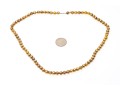 14k Yellow Gold Simple 5.75mm Bead Necklace