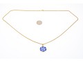Collection Of Five Various Sterling Pendant Necklaces