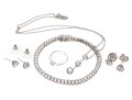 Sterling Silver And Cubic Zirconia Jewelry