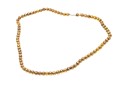 14k Yellow Gold Simple 5.75mm Bead Necklace
